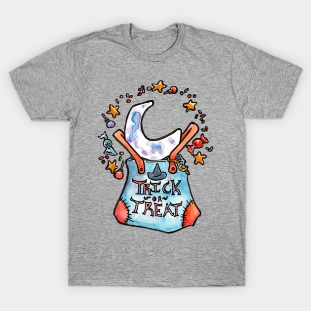 Trick or Treat T-Shirt by JenTheTracy